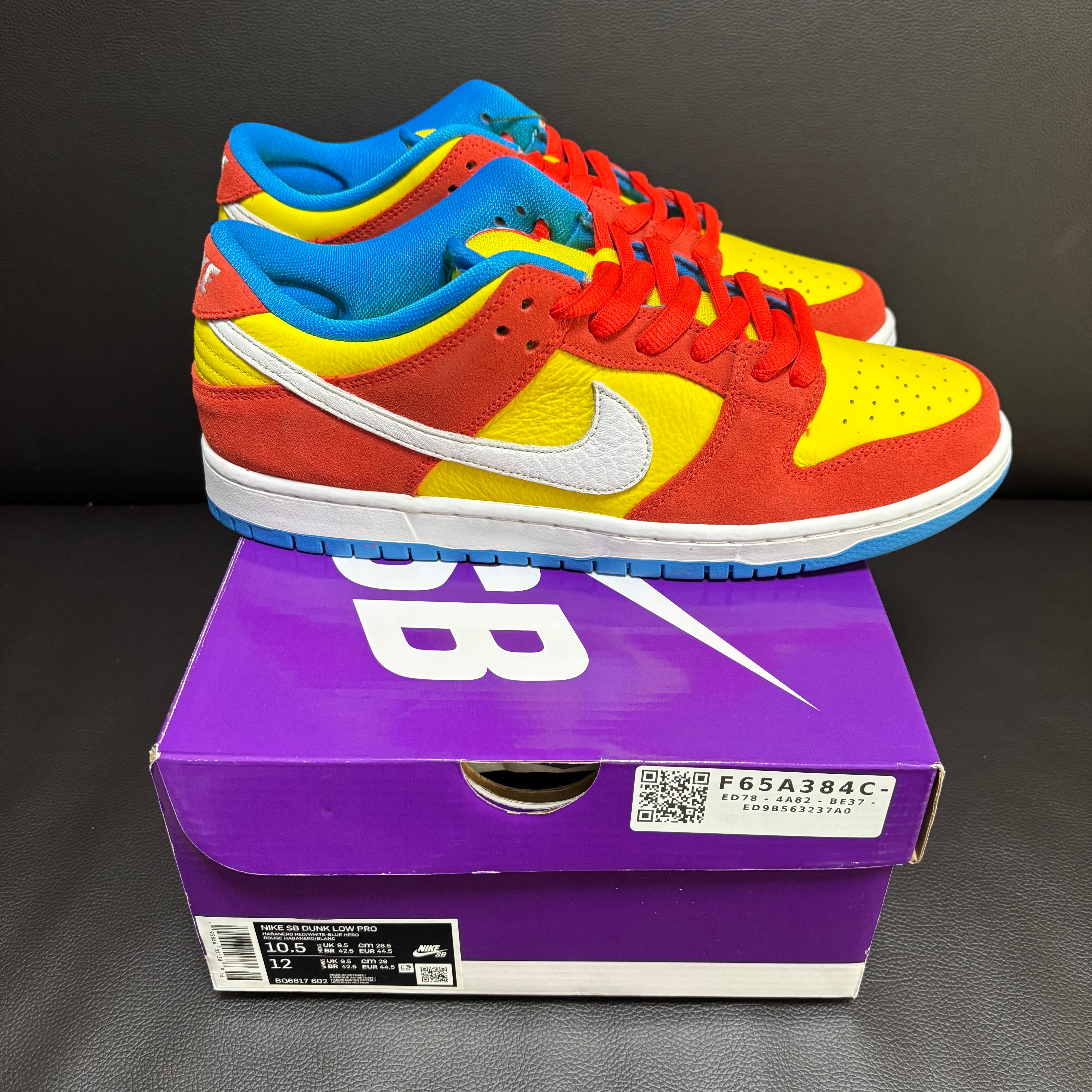 Nike SB Dunk Low "Bart Simpson"