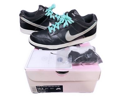 Diamond Supply Co. × Nike SB Dunk Low Pro "Black"