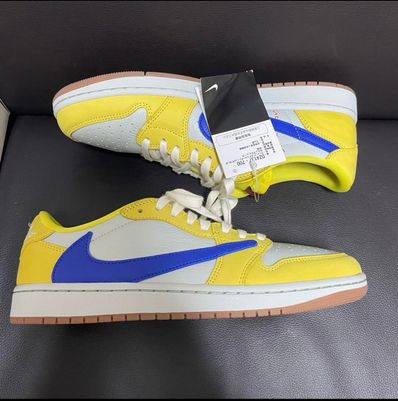 Travis Scott × Nike Women's Air Jordan 1 Retro Low OG "Canary"