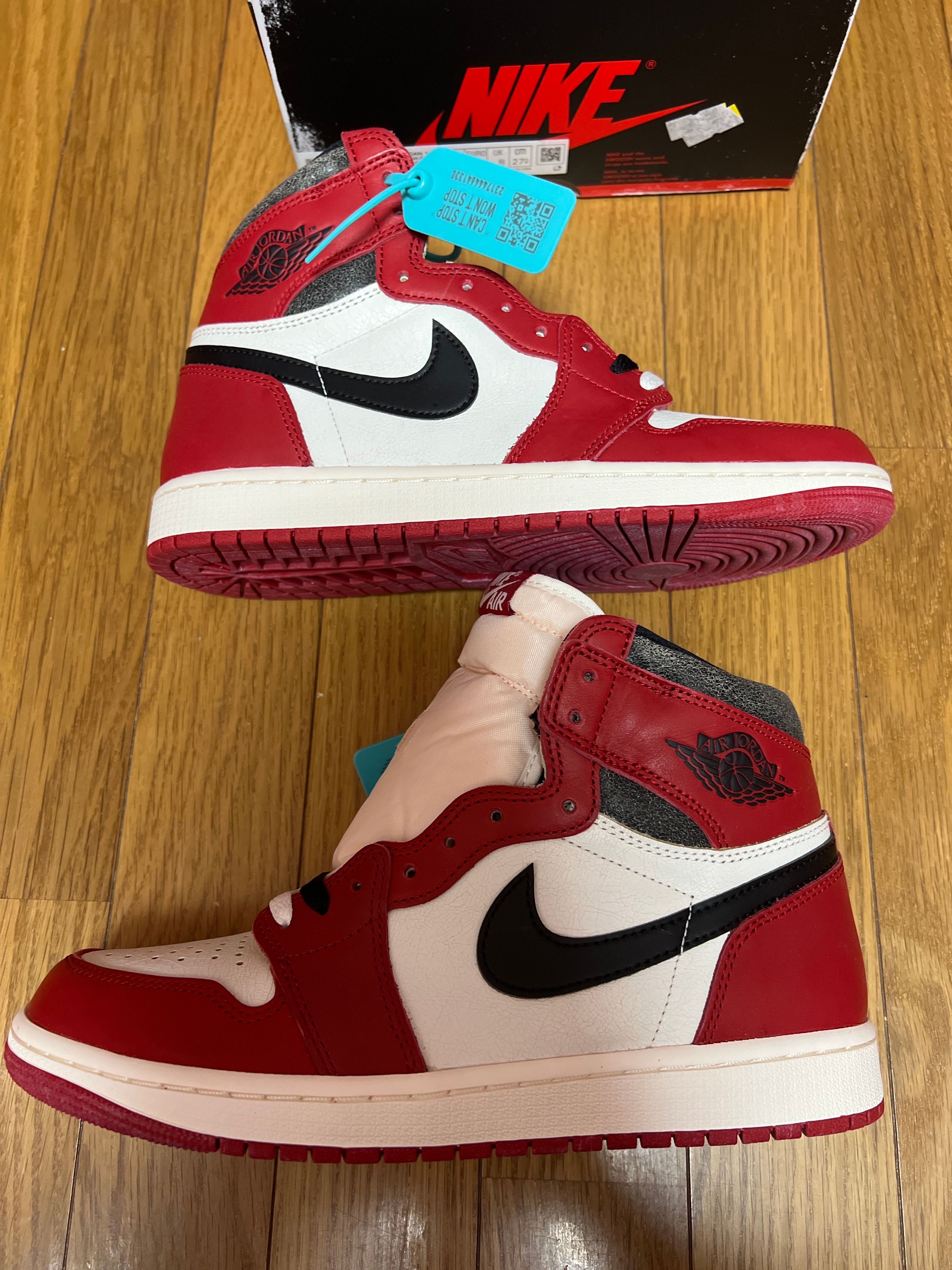 Nike Air Jordan 1 High OG "Lost & Found/Chicago"