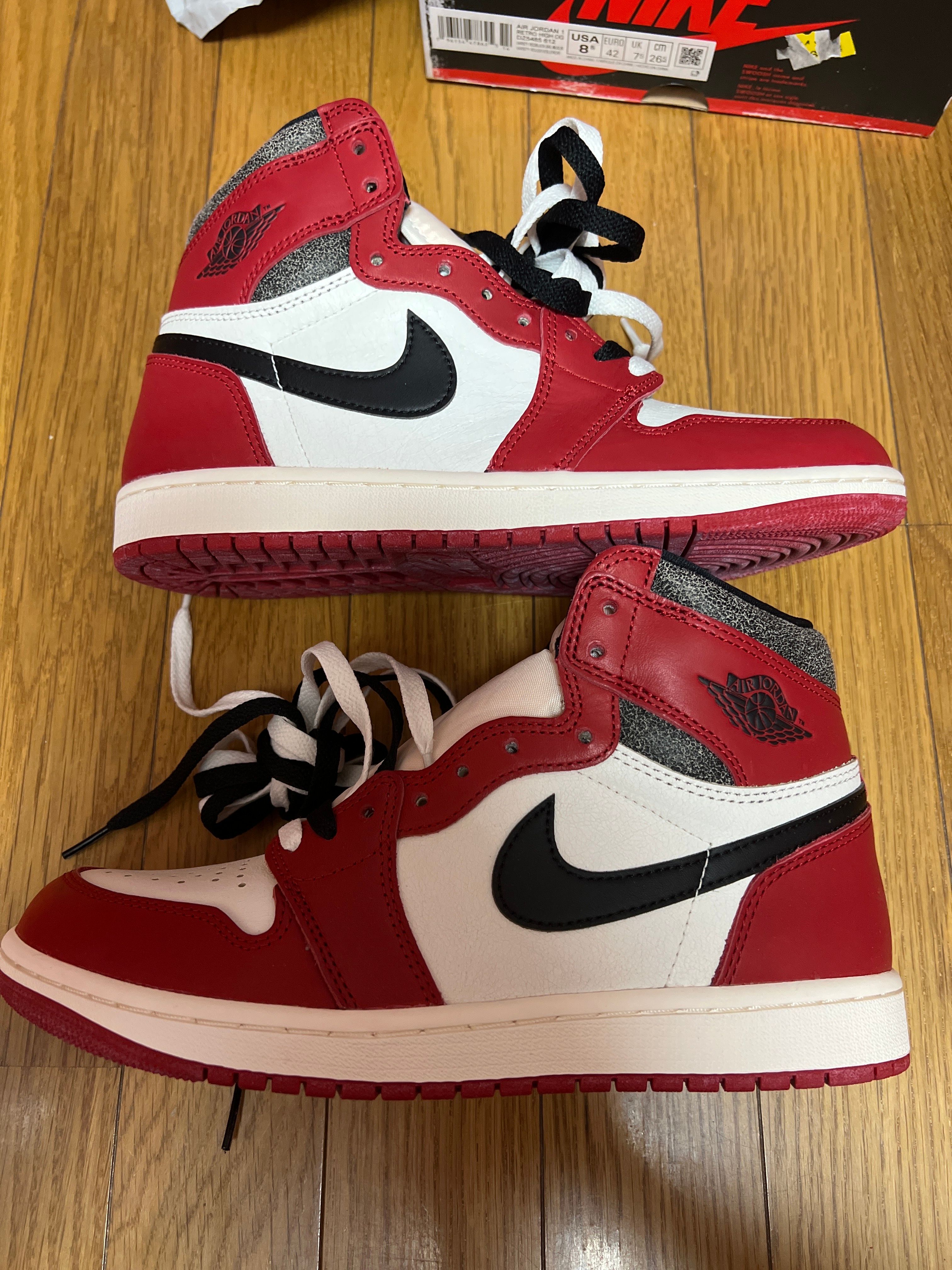 Nike Air Jordan 1 High OG "Lost & Found/Chicago"
