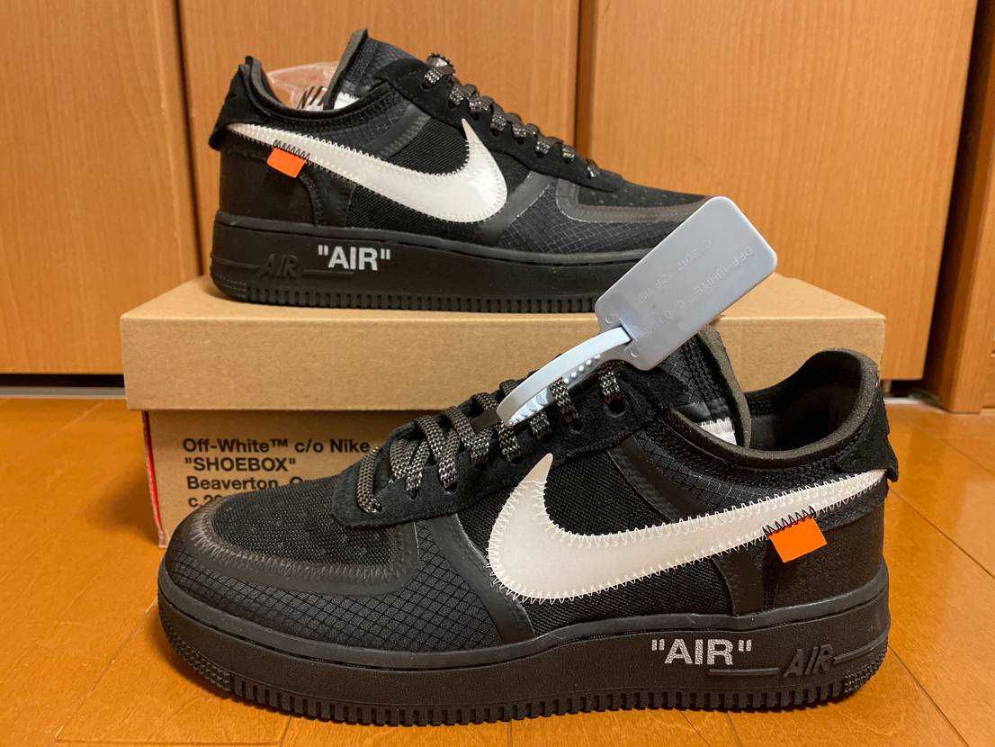 Off-White × Nike Air Force 1 Low "Black"