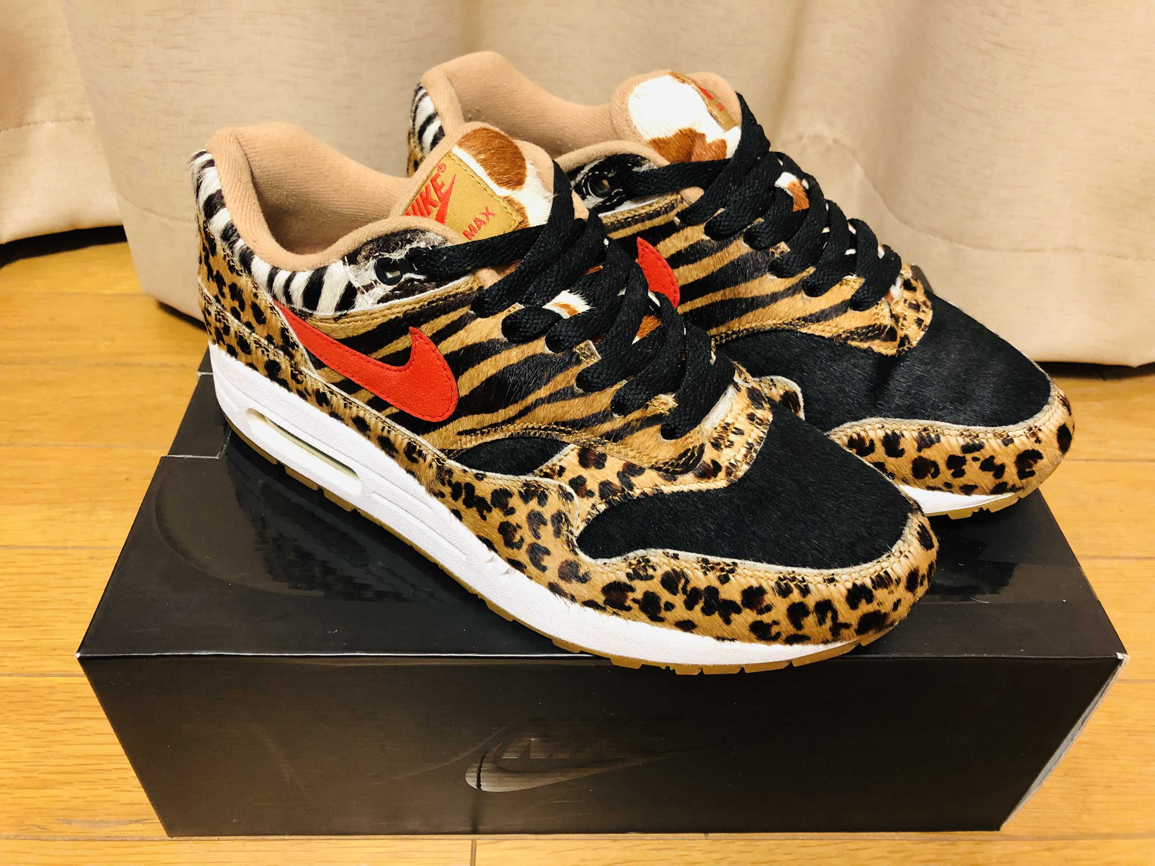atmos × Nike Air Max 1 DLX "Animal Pack/Safari"