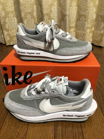 Fragment × sacai × Nike LD Waffle "Light Smoke Grey"