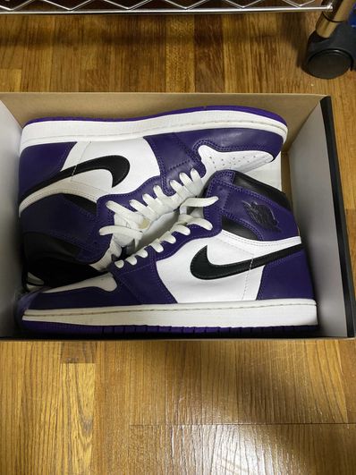 Nike Air Jordan 1 Retro High OG "Court Purple White/Black" (2020)