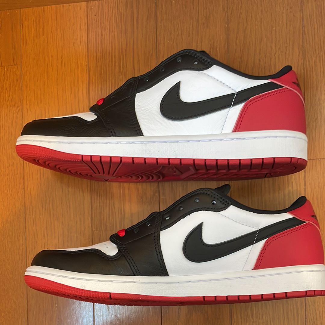 Nike Air Jordan 1 Retro Low OG "Black Toe"