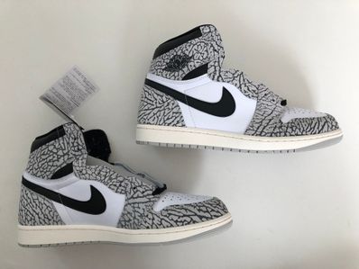 Nike Air Jordan 1 High OG "White Cement/Safari"