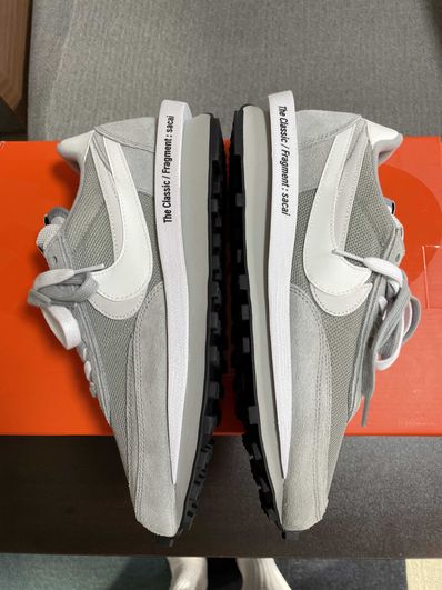 Fragment × sacai × Nike LD Waffle "Light Smoke Grey"