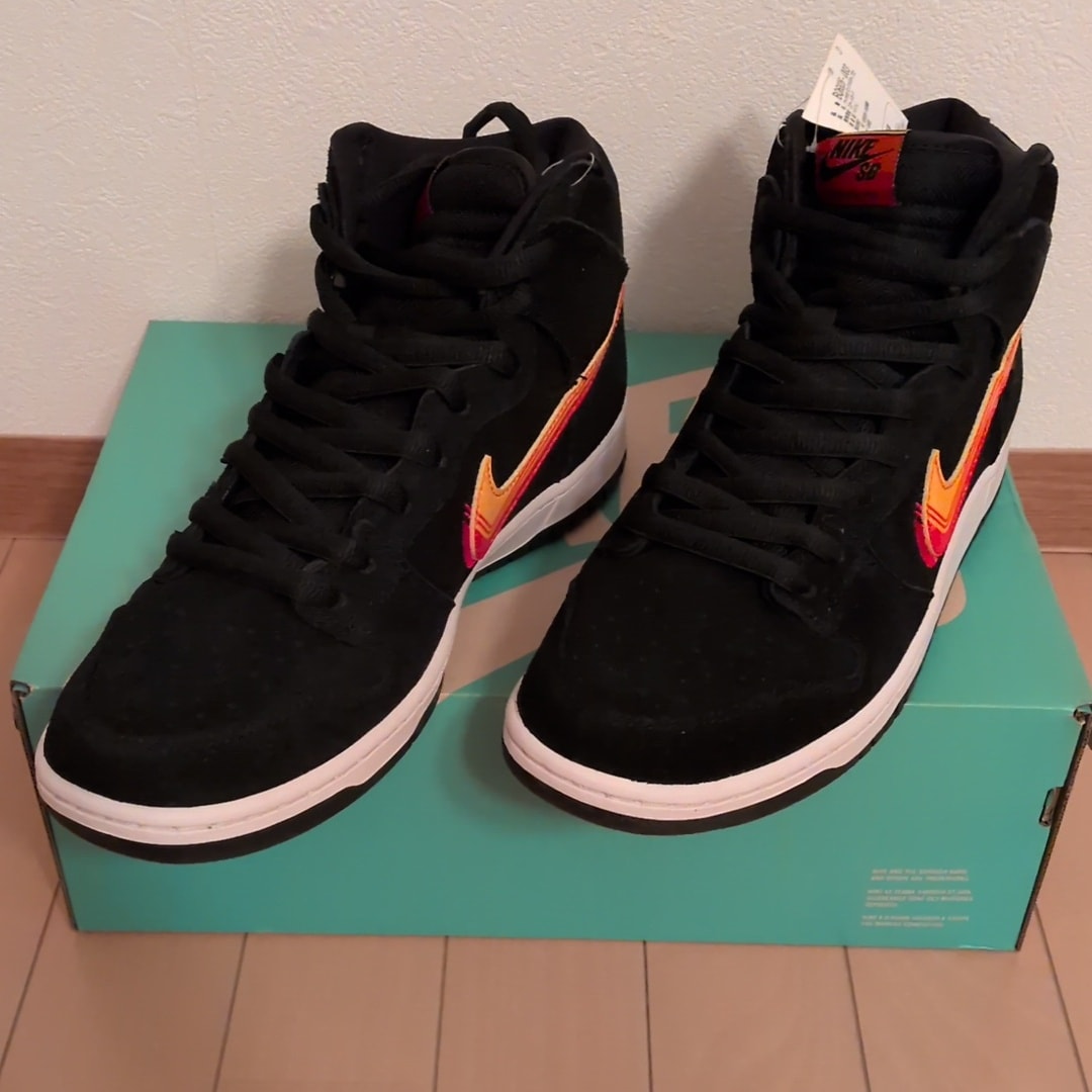 Nike SB Dunk High Pro "Black/Team Orange"