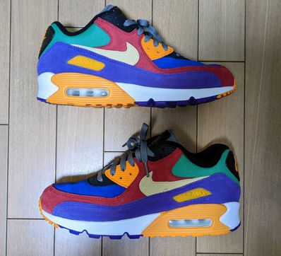 NIKE AIR MAX 90 "VIOTECH UNIVERSITYRED/PALE VANILLA/HYPER GRAPE"