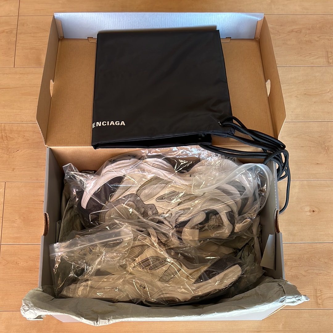 BALENCIAGA Cargo Sneaker "White/Grey"