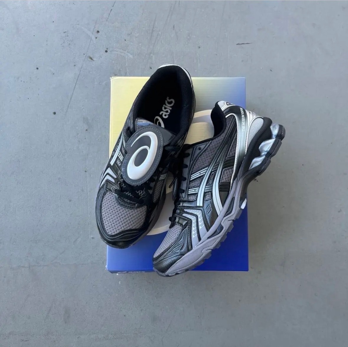 The Museum Visitor × Asics Gel-Kayano 14 "Clay Grey/Glacier Grey"