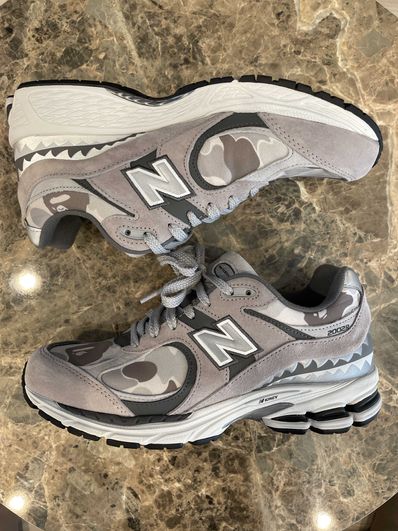 A BATHING APE × New Balance 2002R "Gray"