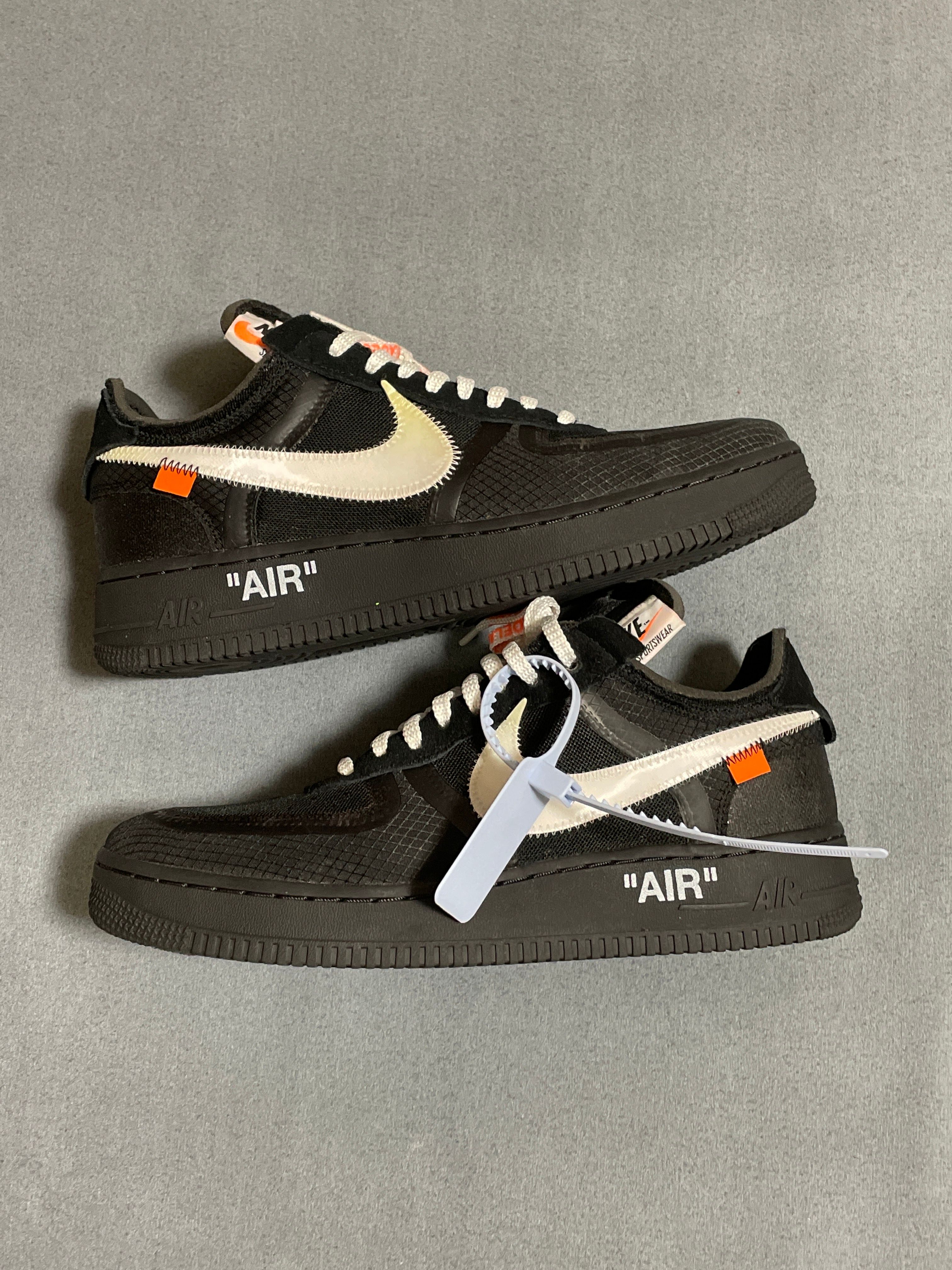 Off-White × Nike Air Force 1 Low "Black"