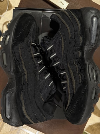 COMME des GARCONS × Nike Air Max 95 "Black"