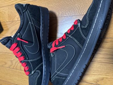 Travis Scott × Nike Air Jordan 1 Low OG SP "Black Phantom"
