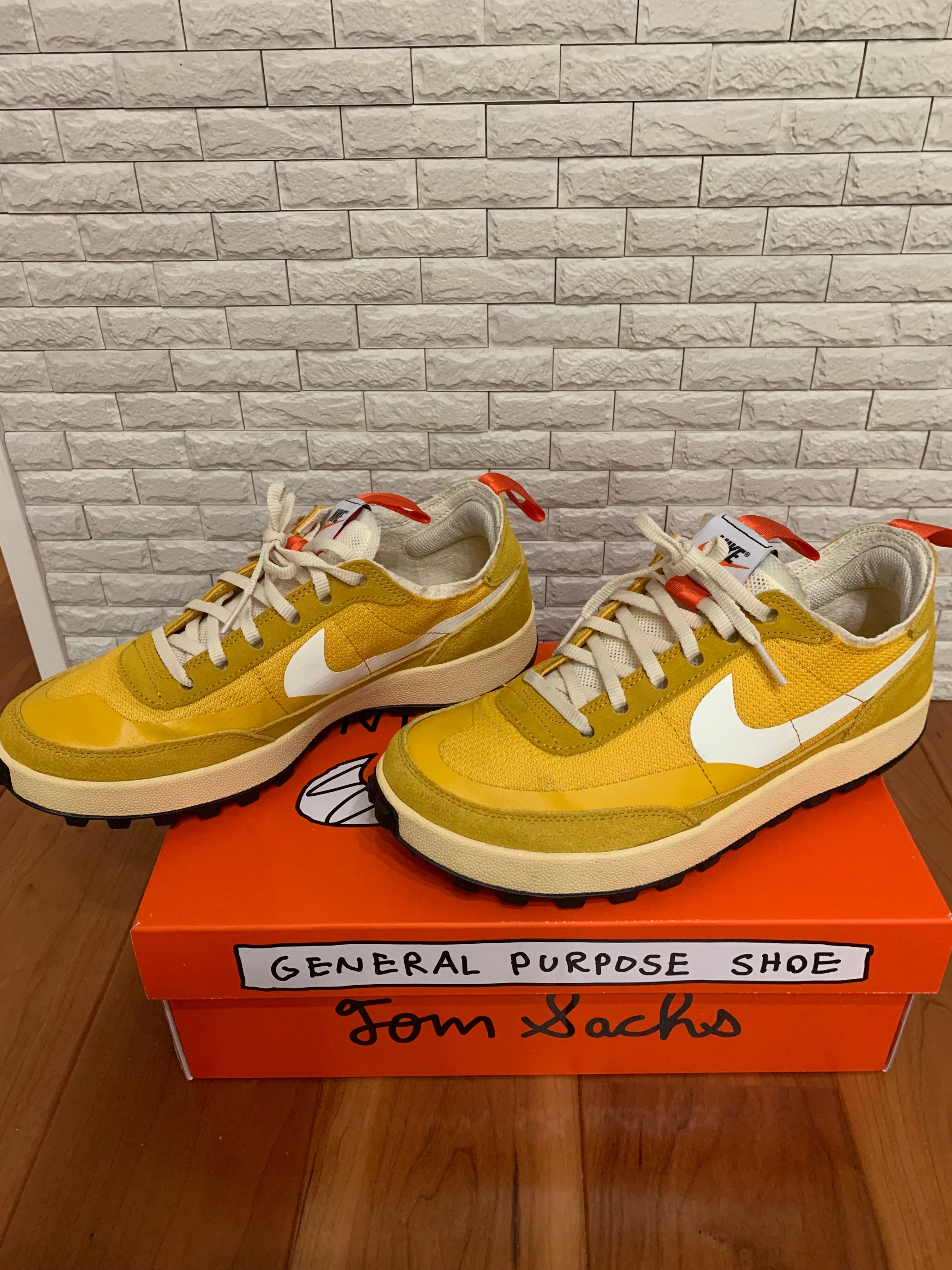 Tom Sachs × NikeCraft Women's General Purpose Shoe "Yellow / Archive"