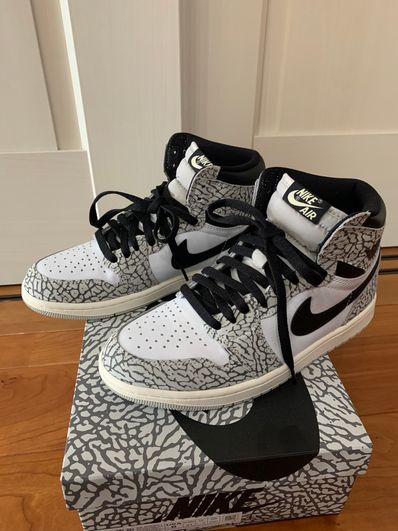 Nike Air Jordan 1 High OG "White Cement/Safari"