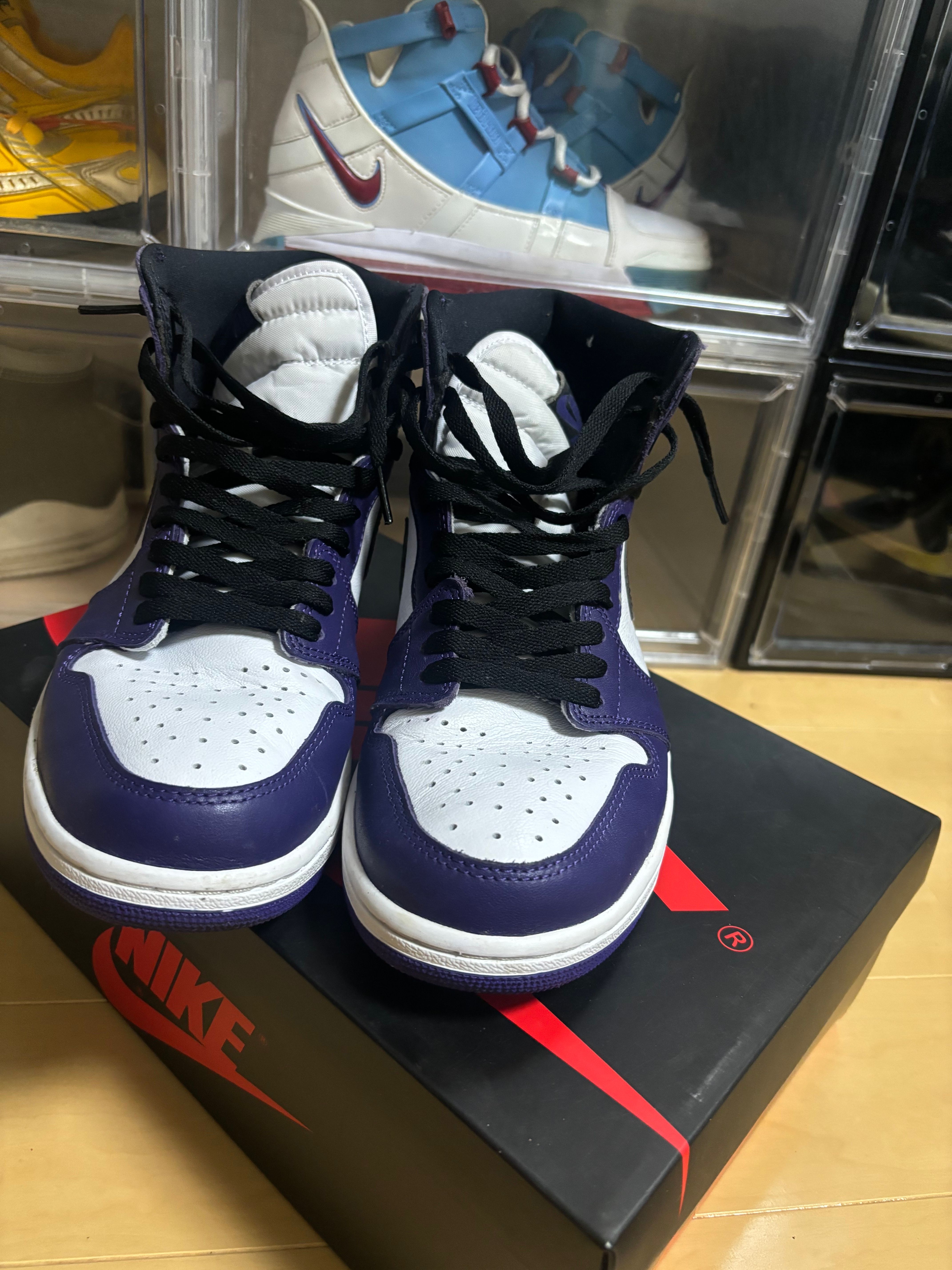 Nike Air Jordan 1 Retro High OG "Court Purple White/Black" (2020)   