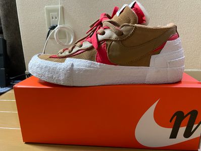 SACAI × NIKE BLAZER LOW "BRITISH TAN"