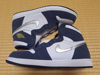Nike Air Jordan 1 High OG CO.JP "White/Midnight Navy" (2020)(ブリーフケースなし)