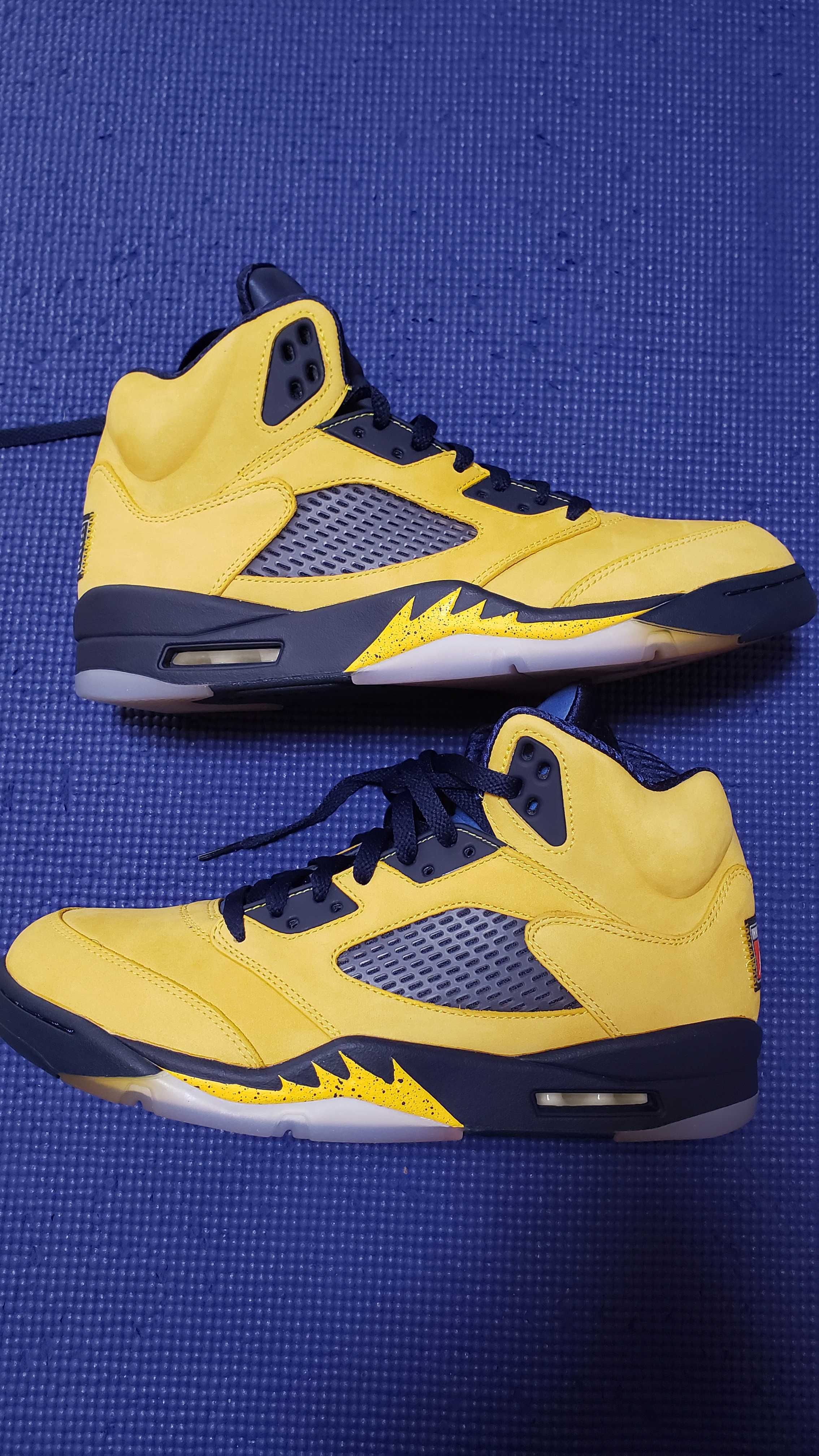 NIKE AIR JORDAN 5 "MICHIGAN"