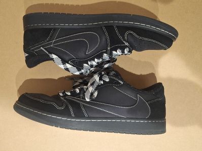 Travis Scott × Nike Air Jordan 1 Low OG SP "Black Phantom"