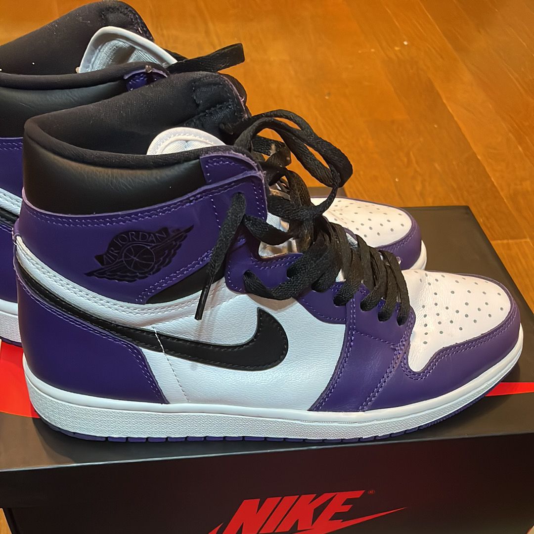 Nike Air Jordan 1 Retro High OG "Court Purple White/Black" (2020)   