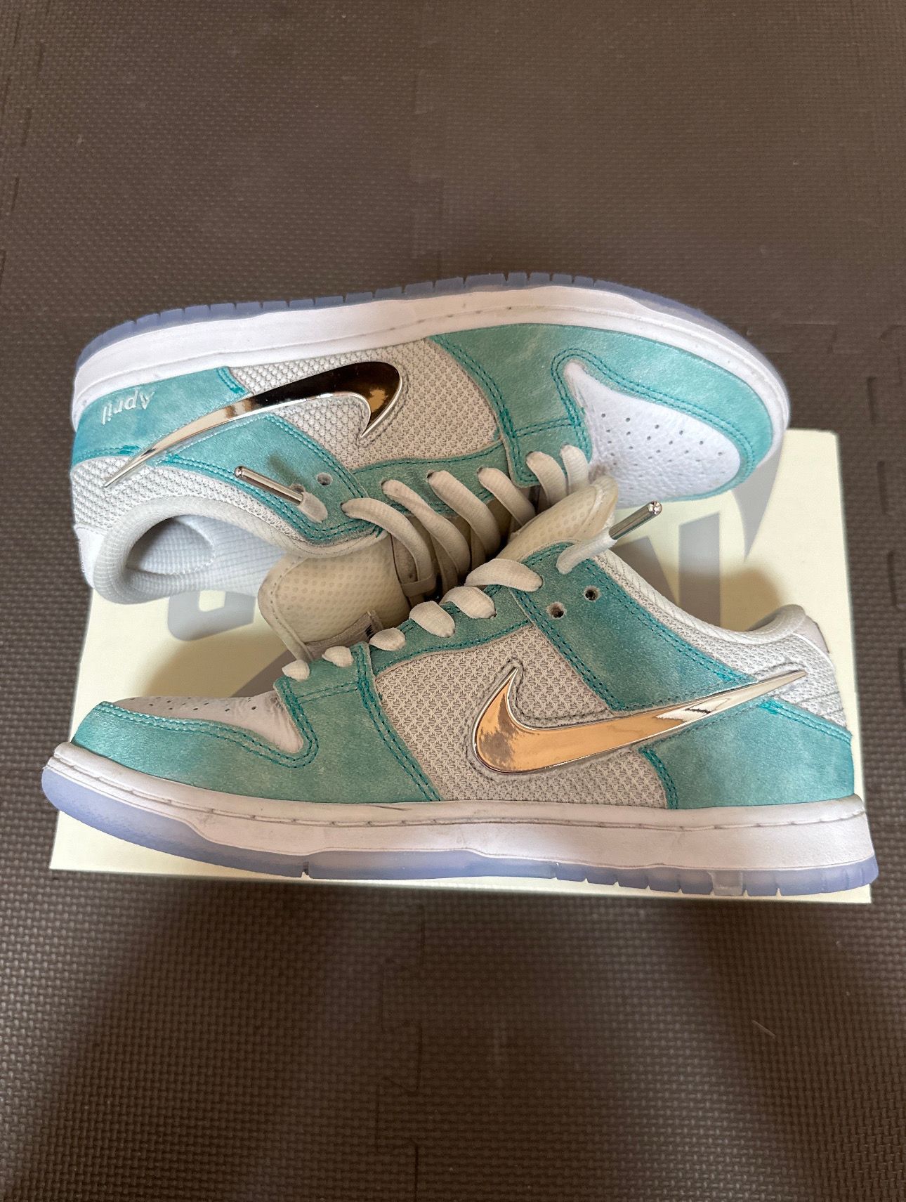 APRIL SKATEBOARDS × Nike SB Dunk Low Pro QS "White and Multi-Color"