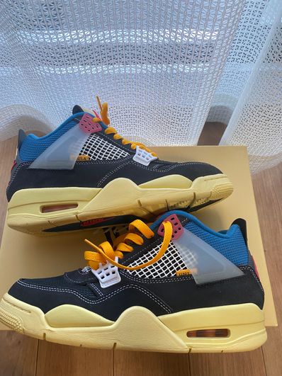 UNION × NIKE AIR JORDAN 4 "OFF NOIR"