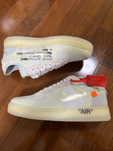 Off-White × Nike The Ten Air Force 1 Low "White"