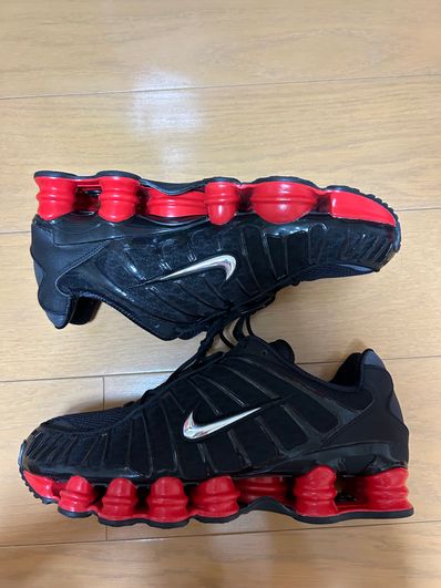 SKEPTA × NIKE SHOXTL BLACK/UNIVERCITYRED