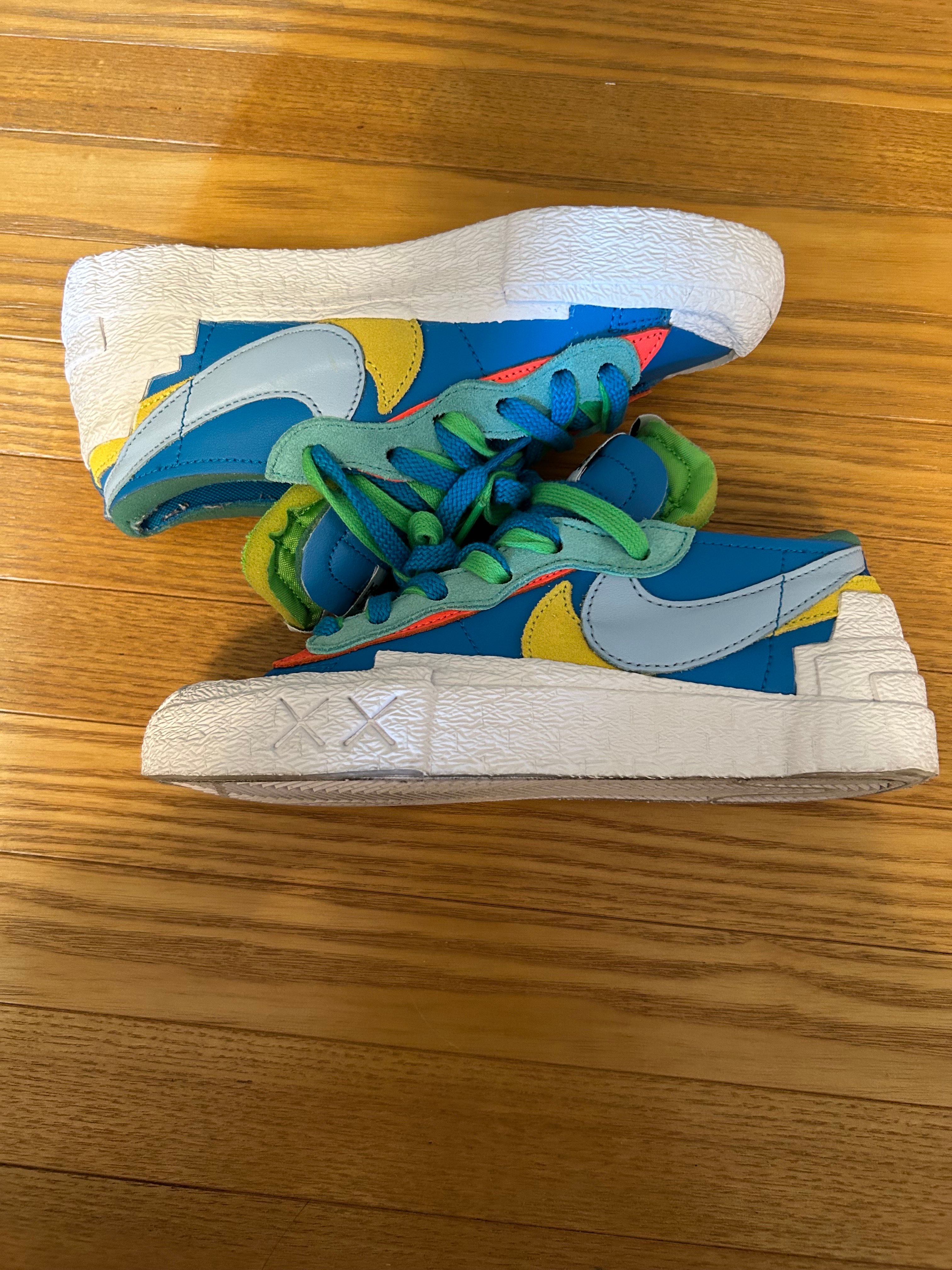 KAWS × sacai × Nike Blazer Low "Neptune Blue"