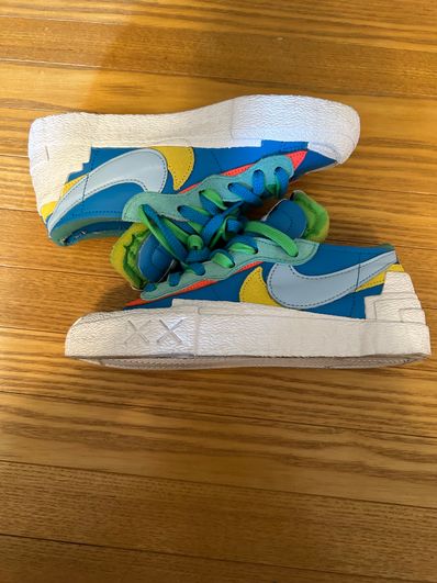 KAWS × sacai × Nike Blazer Low "Neptune Blue"