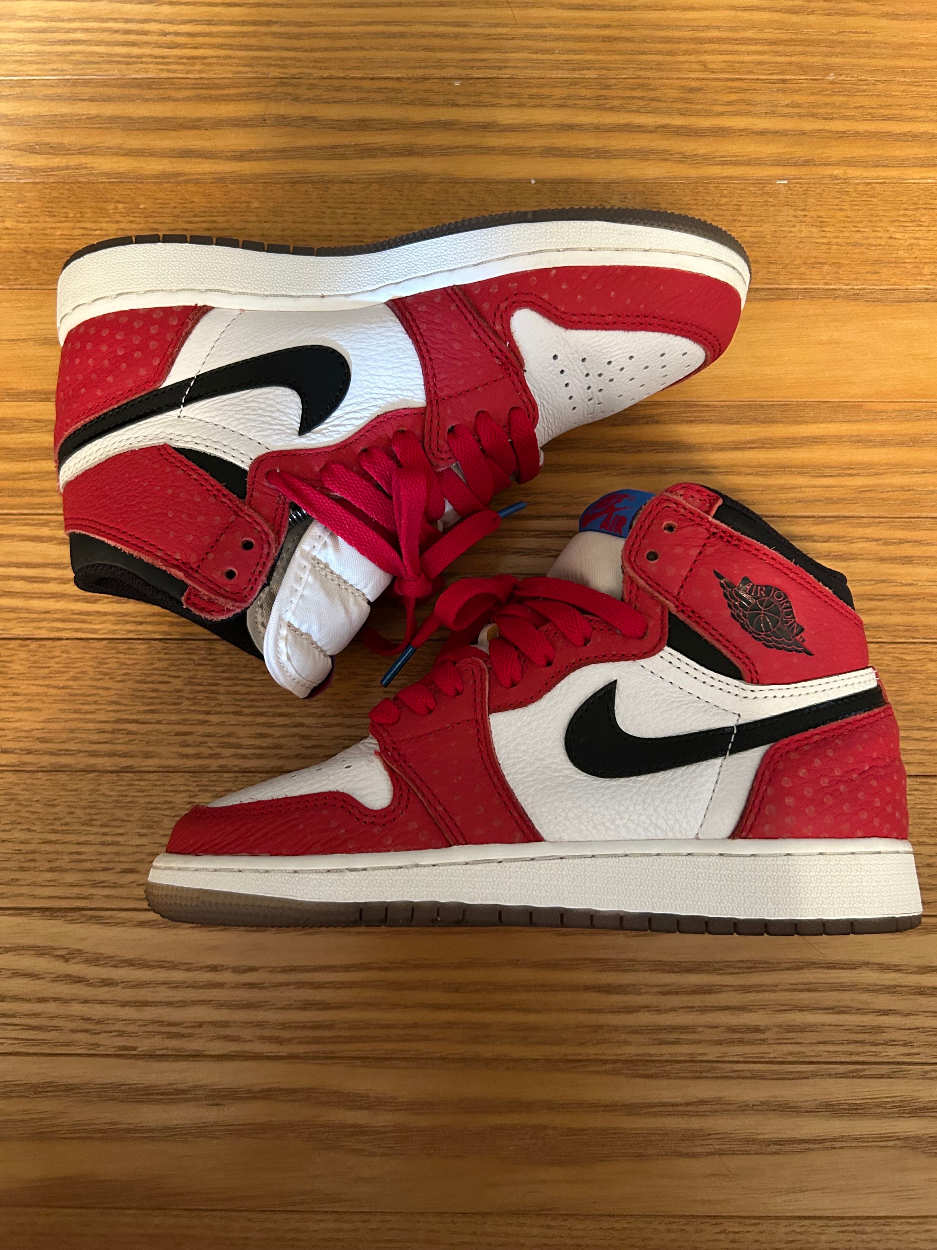 NIKE AIR JORDAN 1 RETRO HIGH SPIDER-MAN ORIGIN STORY (GS)