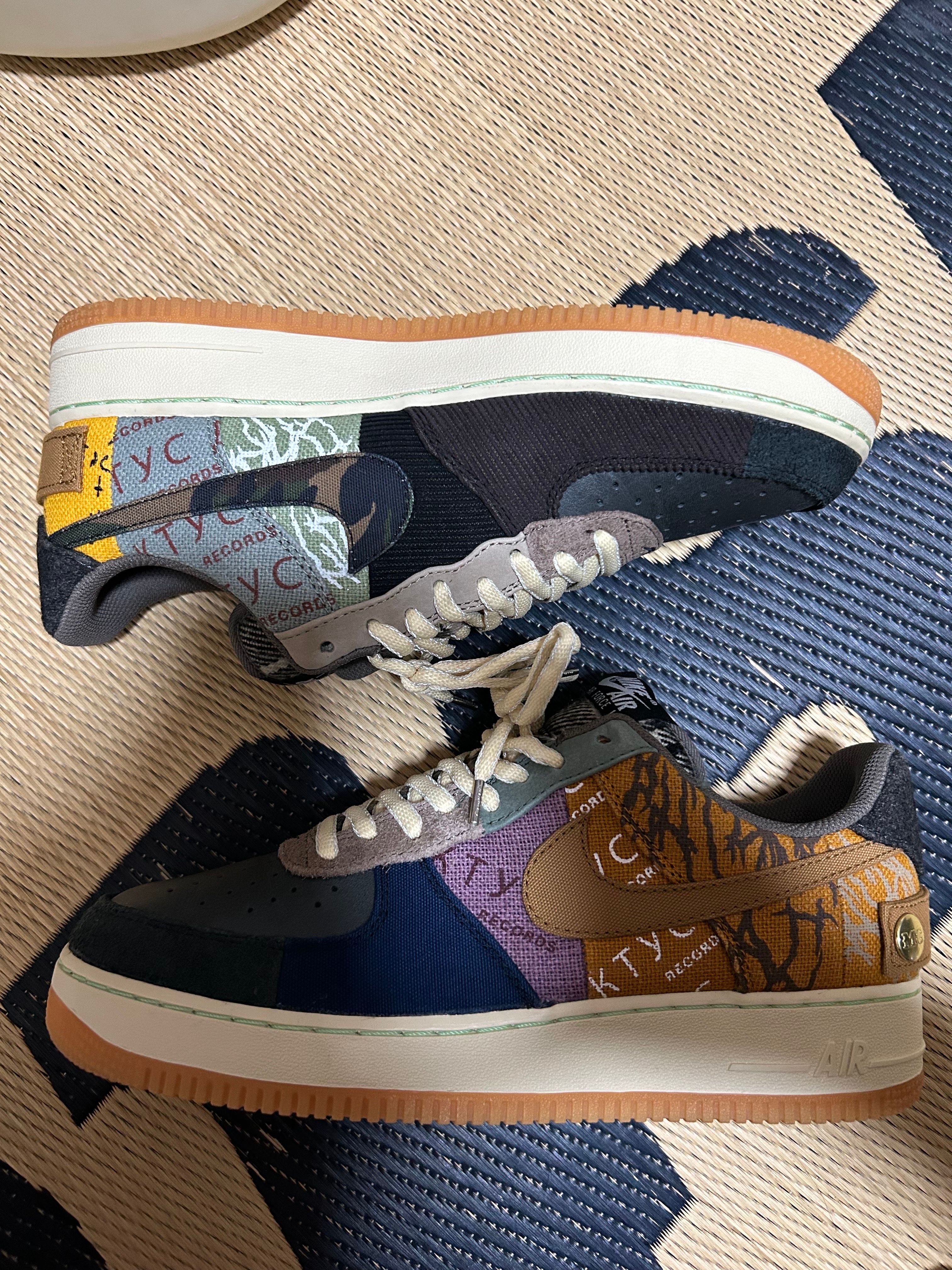 Travis Scott × Nike Air Force 1 Low Cactus Jack "Multi Color"