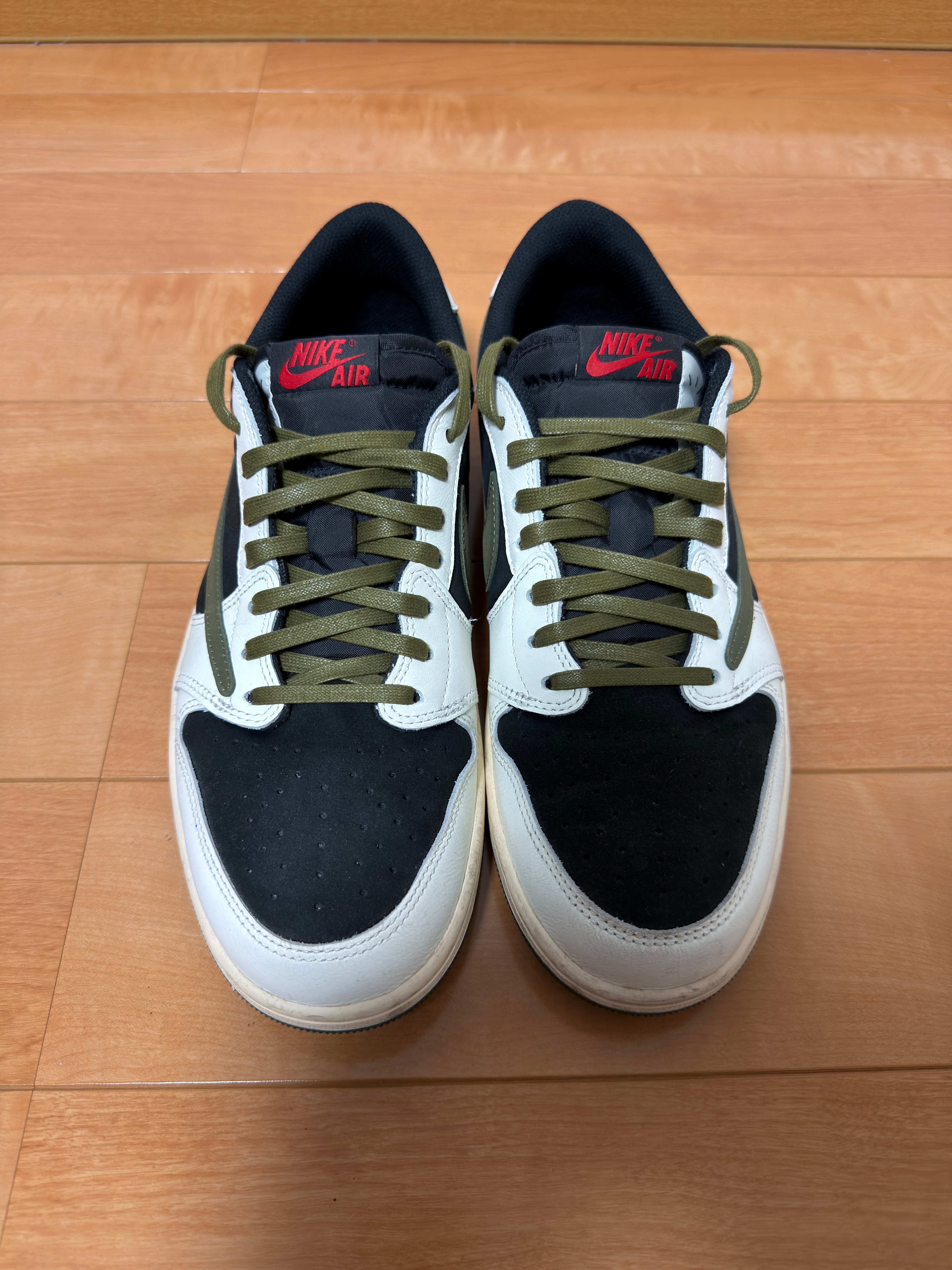 Travis Scott × Nike Women's Air Jordan 1 Low OG "Medium Olive"