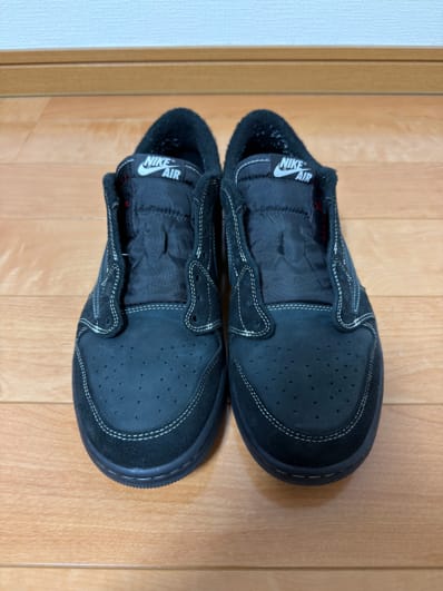 Travis Scott × Nike Air Jordan 1 Low OG SP "Black Phantom"