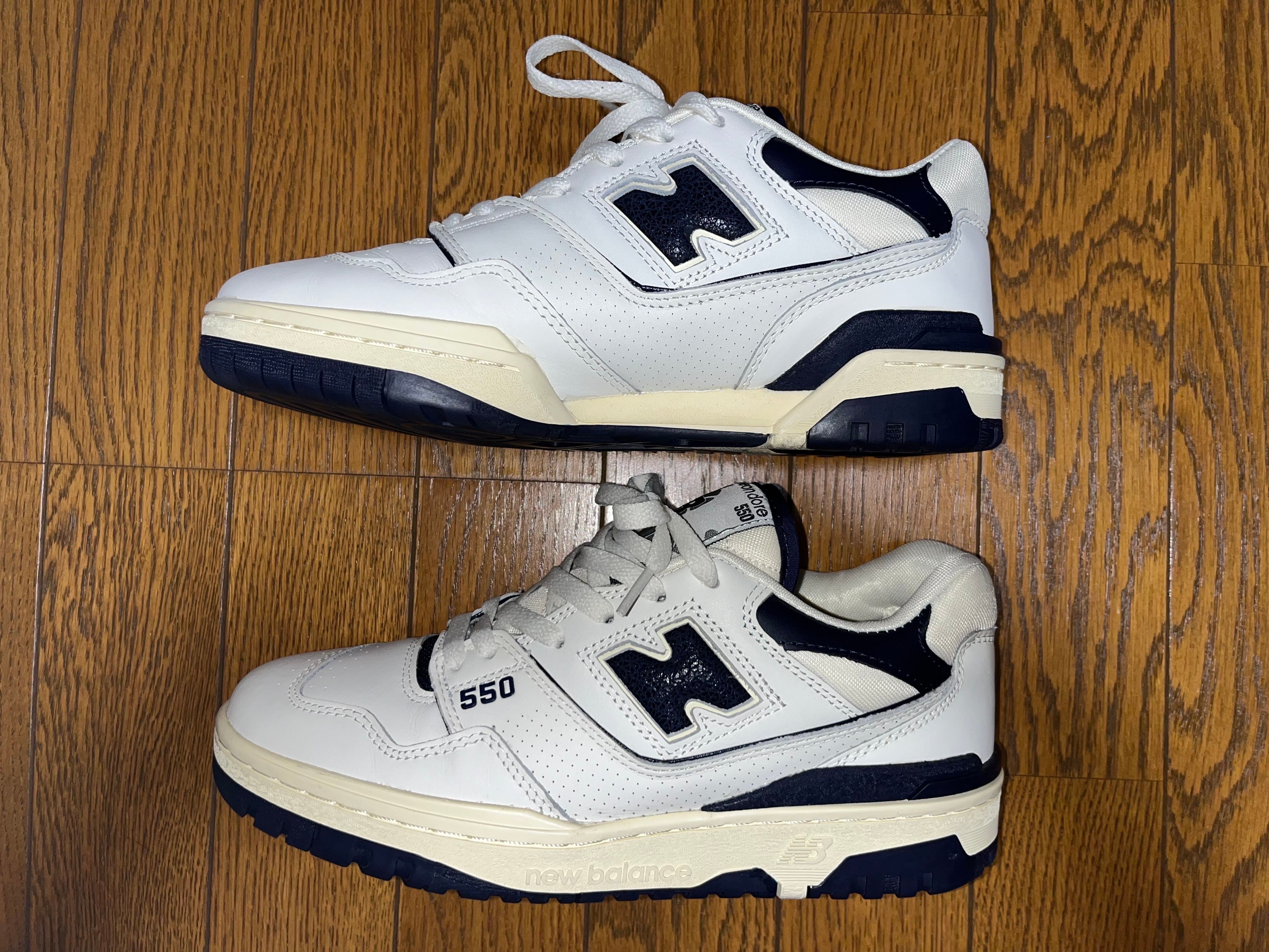Aime Leon Dore × New Balance 550 "White Navy"