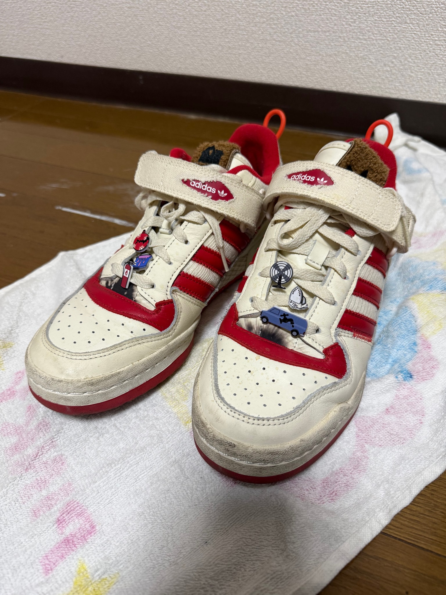 Home Alone × adidas Forum Low "Cream White/Off White"