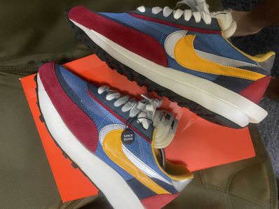 sacai × Nike LDV Waffle "Red/Blue"