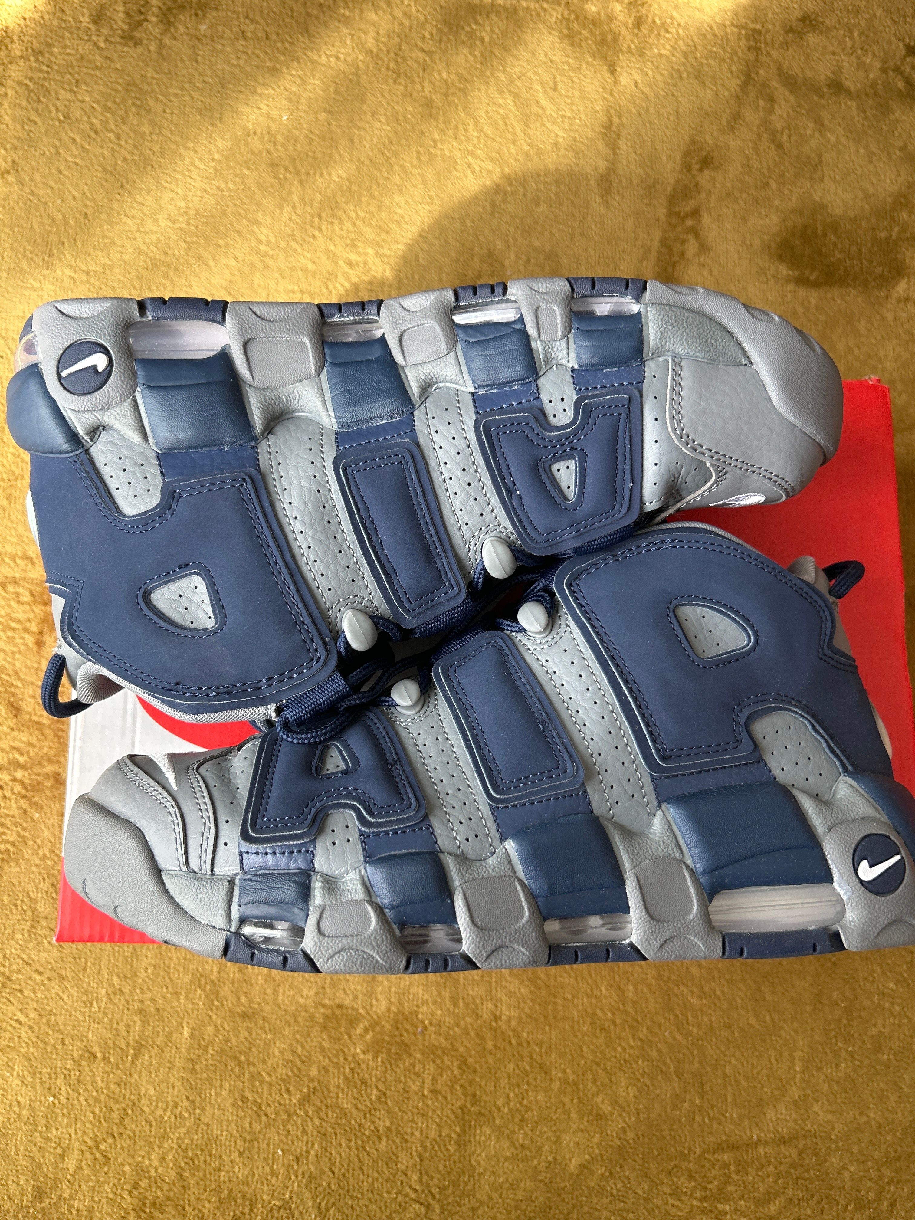 Nike Air More Uptempo '96 "Cool Grey/White/Midnight Navy"