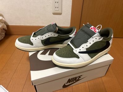 Travis Scott × Nike Air Jordan 1 Low OG SP "Reverse Olive"
