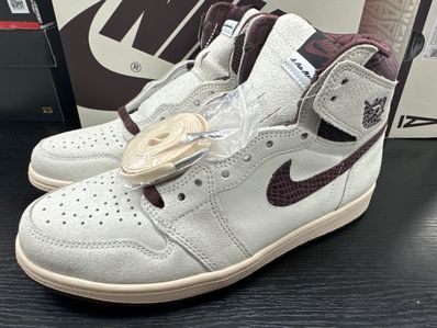 A Ma Maniere × Nike Air Jordan 1 Retro High OG "Sail and Burgundy"