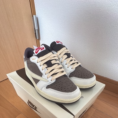 Travis Scott × Nike Air Jordan 1 Low OG SP "Reverse Mocha/Sail and Ridgerock"