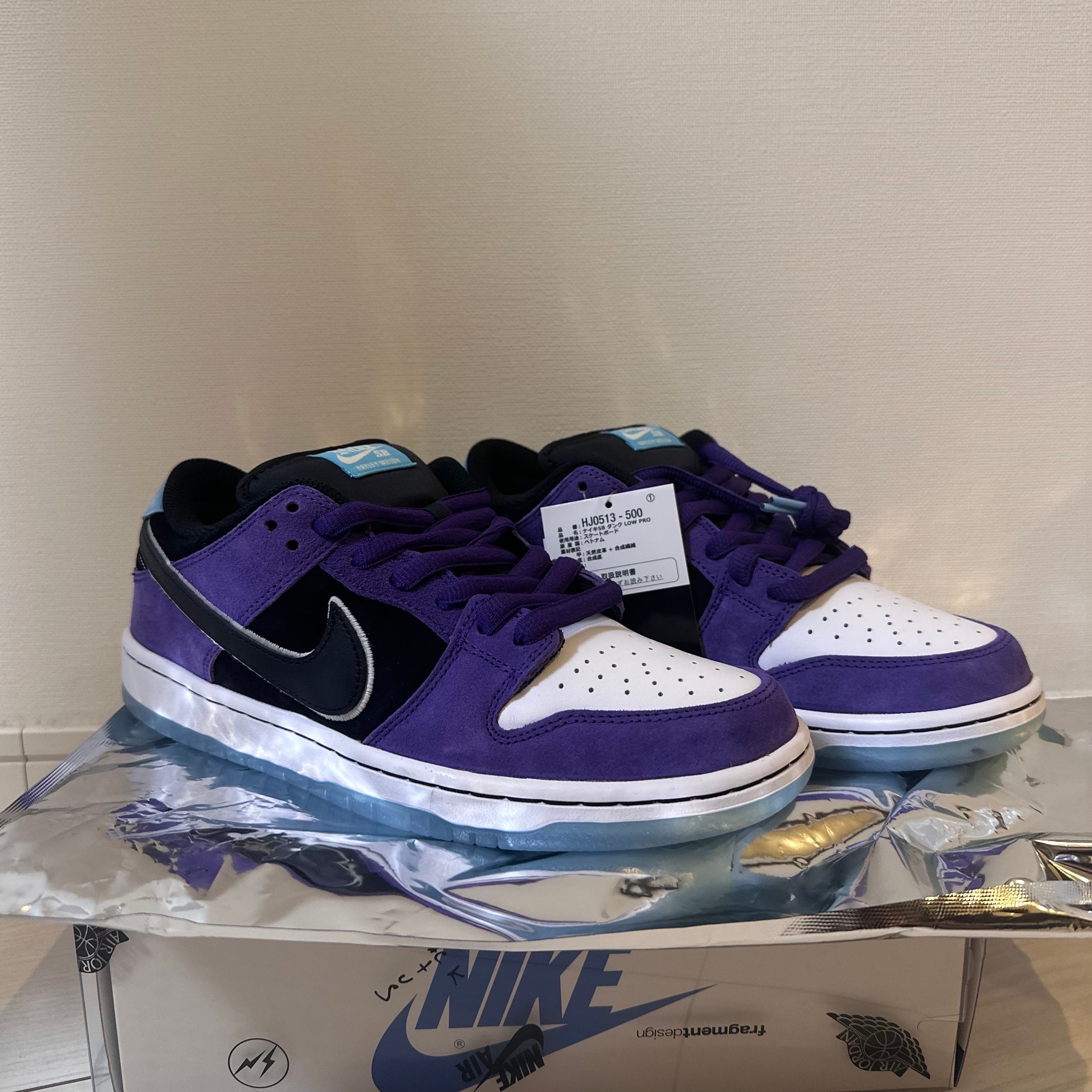 Hayley Wilson × Nike SB Dunk Low Pro "Black and Court Purple"