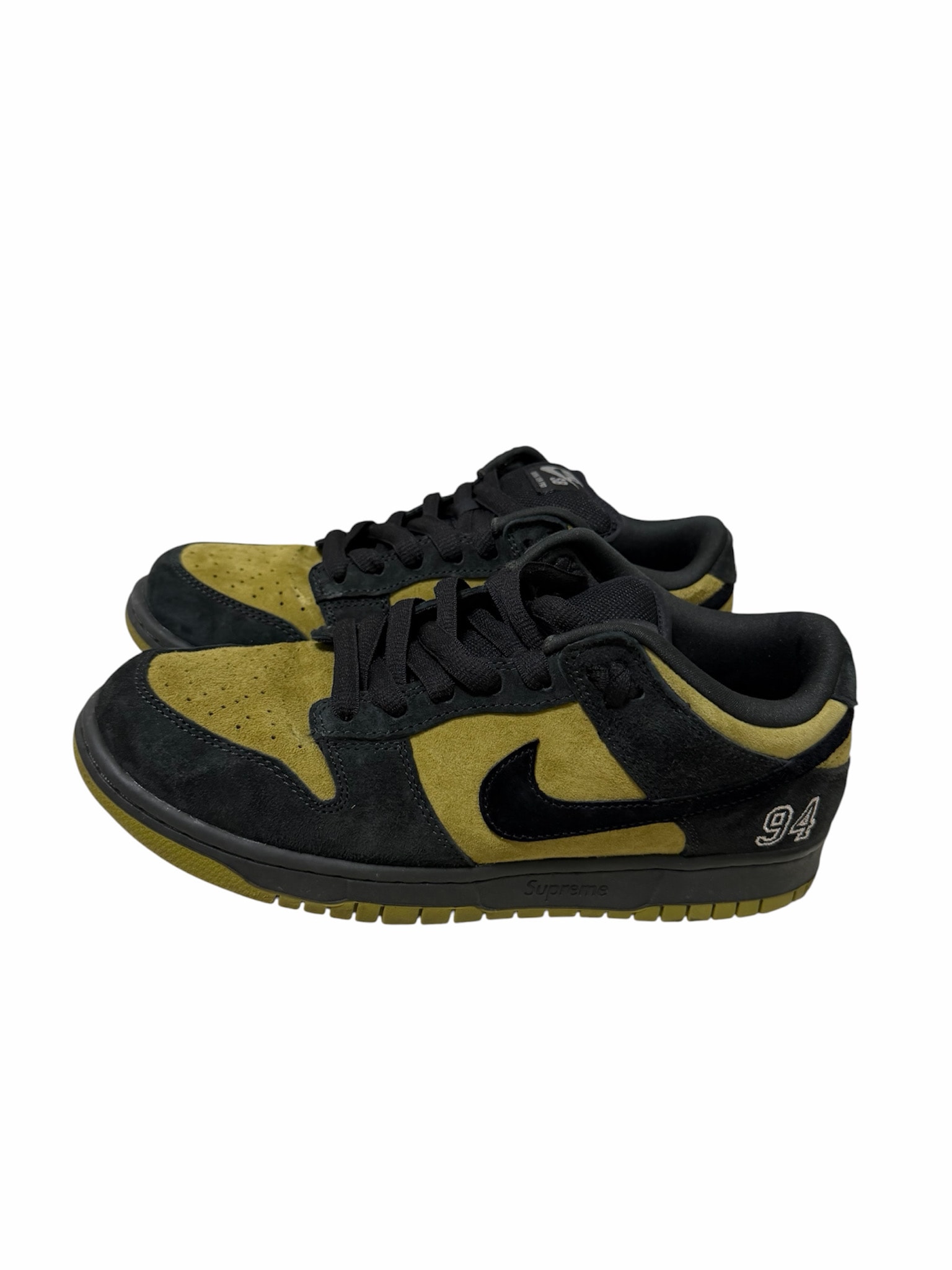 Supreme × Nike SB Dunk Low "Camper Green" (Asia Exclusive) (25FW Week2)