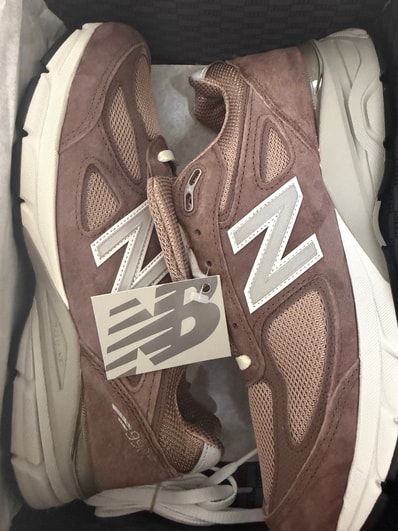 KITH × New Balance 990V4 Made in USA "Dusty Mauve"