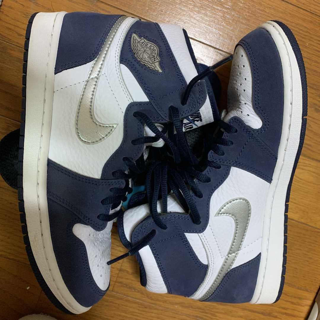 Nike Air Jordan 1 High OG CO.JP "White/Midnight Navy" (2020)(ブリーフケースなし)