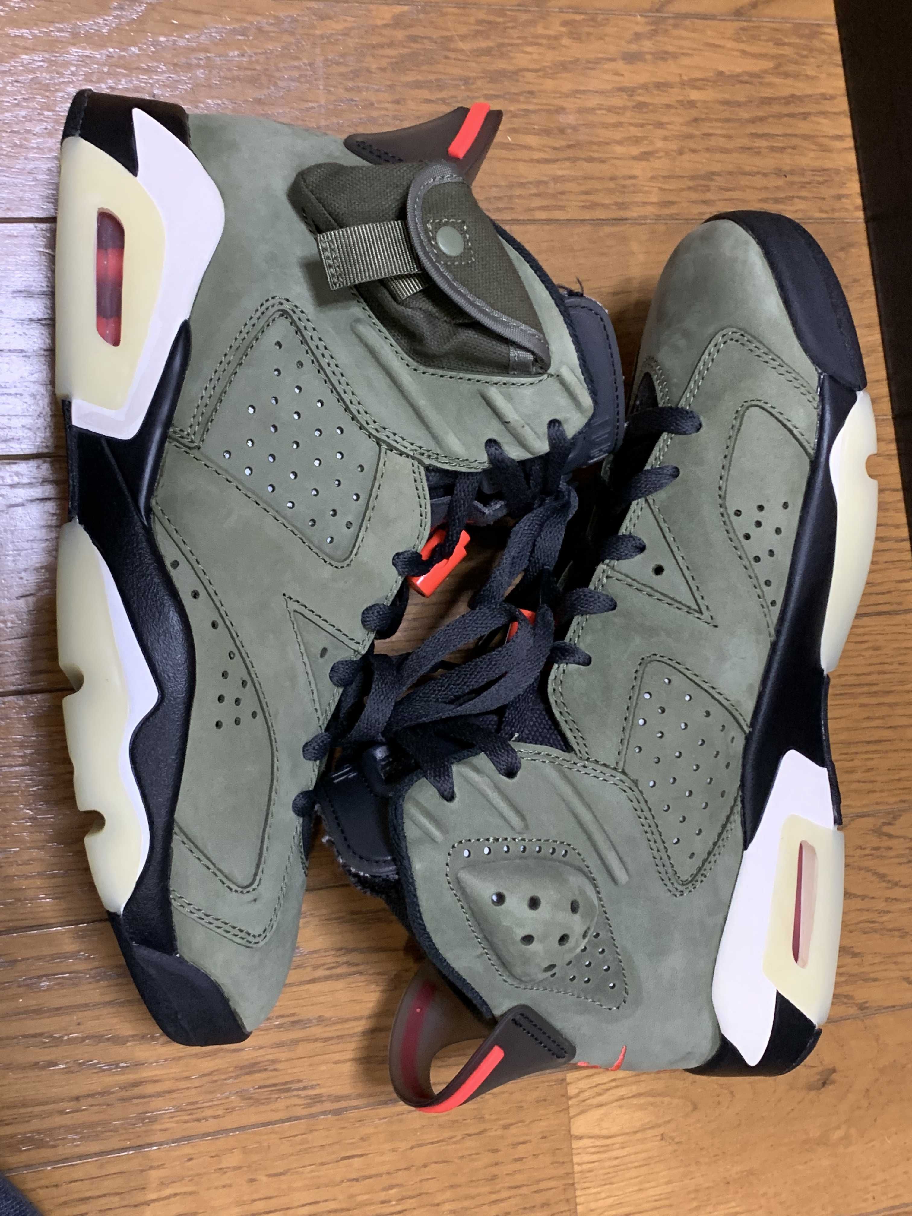 Travis Scott × Nike Air Jordan 6 Retro "Medium Olive"